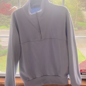 Cute and very comfy oversized quarter zip sweater